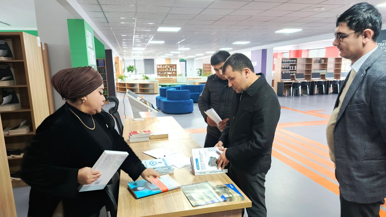 Professors and teachers of Sambhram University visited the Cyber ​​University of Uzbekistan to develop international cooperation and introduce modern digital education.