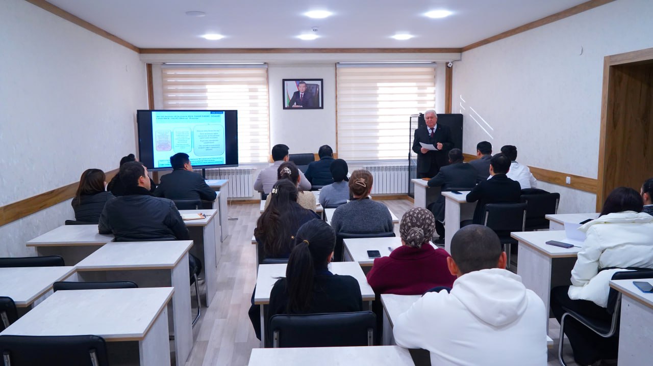 A professional development seminar for professors and teachers was organized at Jizzakh Sambhram University
