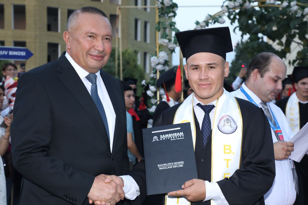 The university team wishes the graduates great success in their future endeavors, strong willpower, and a bright future!