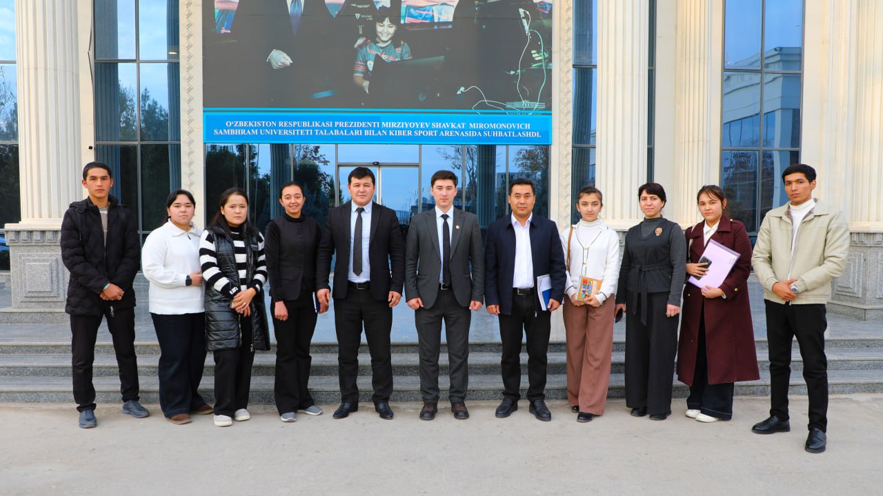 🌏 Jizzax Sambhram Universitetida yoshlar tadbirkorligini qo‘llab-quvvatlashga bag‘ishlangan seminar-trening o‘tkazildi...