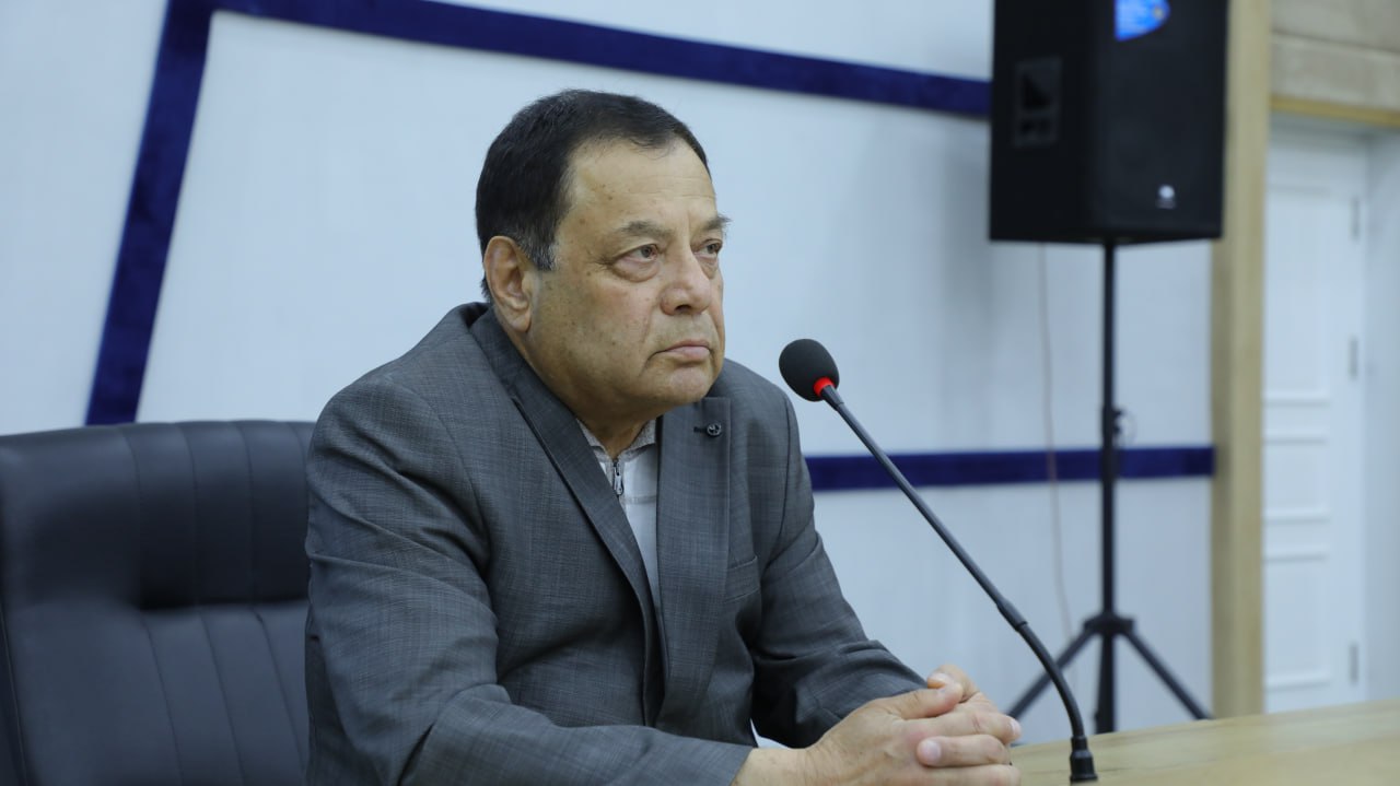 Open dialogue with the future generation: the rector met with students The rector and students exchanged views on improving the quality of education at Sambram University.