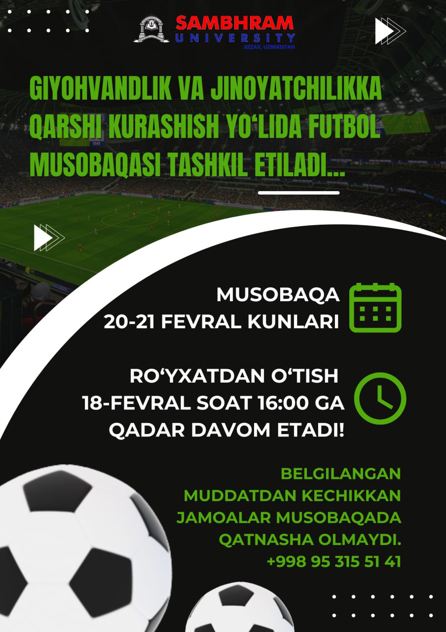 😎 A sound mind in a healthy body!