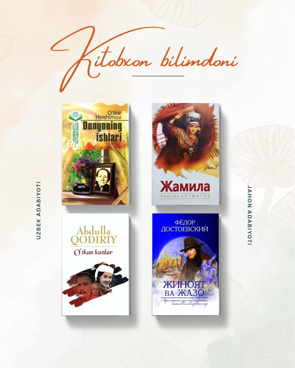 🌏 The “Kitobkhon Bilimdoni” competition will be held among students of Sambhram University!